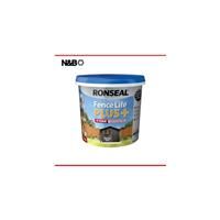 Ronseal Fence life plus Charcoal grey Matt Fence & shed Wood treatment 5L