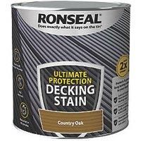 Ronseal 2.5L, 5L Ultimate Protection Decking Stain Rich Colour Extra Tough Paint