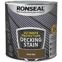 RONSEAL ULTIMATE DECKING STAIN DARK OAK 2.5L, PAINT