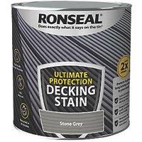 Ronseal 2.5L, 5L Ultimate Protection Decking Stain Rich Colour Extra Tough Paint