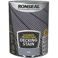 RONSEAL ULTIMATE DECKING STAIN SLATE 5L PAINT