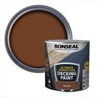 RONSEAL ULTIMATE DECKING PAINT CHESTNUT 2.5L