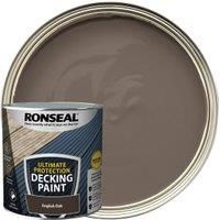 RONSEAL ULTIMATE DECKING PAINT ENGLISH OAK 2.5L