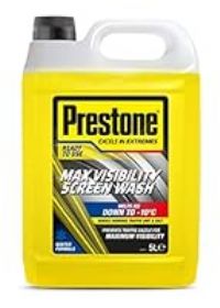 Prestone PSCW0029A Winter Screenwash, 5 Litre