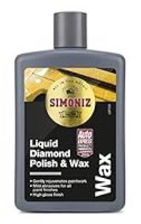 Simoniz SAPP0188A Liquid Diamond Polish and Wax, Clear