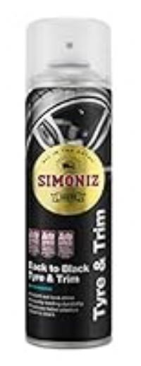 Simoniz SAPP0189A Tyre & Trim Shine, Black , 500 ml