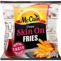 McCain Crispy Skin On Fries 800g