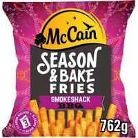 McCain Season & Bake Fries Smokeshack BBQ 762g