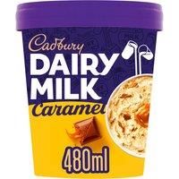 Cadbury Dairy Milk Caramel Ice Cream Tub 480ml