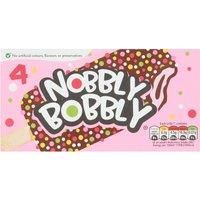 Nobbly Bobbly Strawberry & Chocolate Nobbly Ice Lolly 4 x 60ml