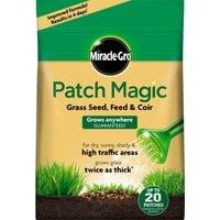 MIRACLE-GRO PATCH MAGIC FEED AND COIR LAWN PATCHING SHAKER JUG BAG GRASS SEED