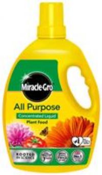 Miracle-Gro All Purpose Concentrated Liquid Plant Food, 2.5L
