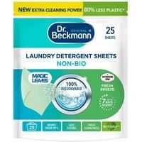 Dr. Beckmann MAGIC LEAVES Laundry Detergent Sheets NON-BIO | 25 Sheets