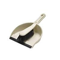 Addis 337824 Dustpan and Soft Brush Set, Linen Cream