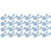 Addis Medium Pegs, Blue Clear, Multi-Colour