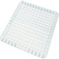 Addis Cushion Soft Sink Mat, Clear, Ceramic, Multicolour, 31_x_27_cm