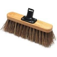 Addis 265mm Stiff Broom Head, Varnished