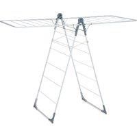 Utility Room Wing Airer and Sock Hanger Silver
