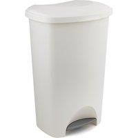ADDIS 50 LITRE BIN DUSTBIN RUBBISH PAPER KITCHEN WASTE BIN ROLL TOP PEDAL BINS
