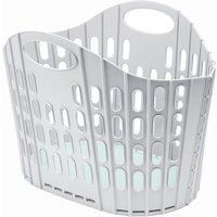 Addis Fold Flat Easy Store Clothes Laundry Basket 38 L Grey & Mint 518163ebay