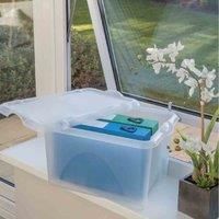 Addis Unistore Lid And Base Set 5 Pack (5 X 30L) Clear