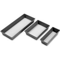 Addis Drawer Tidy 3Pk Graphite/Grey, Grey