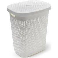 Addis 50 Litre Faux Rattan Laundry Hamper