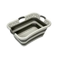 Addis Collapsible Hip Hugger Basket - Grey