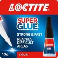 Loctite Precision Max, Strong All Purpose Adhesive for High-Quality, Accurate Repairs, Instant Super Glue for Various Materials, Easy to Use Clear Glue, 1 x 10g