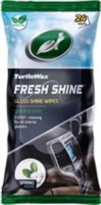 Turtle Wax 54071 Fresh Shine Gloss Wipes, Spring Fresh (Pack of 24) TWX54071