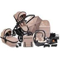 iCandy Peach 7 Complete Bundle Cookie with Latte Cocoon Car Seat & Base