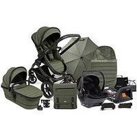 iCandy Peach 7 Complete Bundle Ivy with Black Cocoon Car Seat & Base