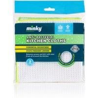 Minky Microfibre Kitchen Cloths, Pack of 2