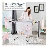 Minky Sure Dri XL Winged 15m Heated Clothes Airer with Cover