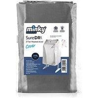 Minky SureDri XL Winged Heated Airer Cover, Heated Clothes Airer Cover, Retains Heat for Faster Drying, Air Vents For Air Circulation For Faster Drying, 100% Polyester, Cover Only