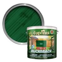 Cuprinol 5 year ducksback Forest green Fence & shed Wood treatment 9L