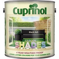 Cuprinol Garden shades Black ash Matt Wood paint 2.5L