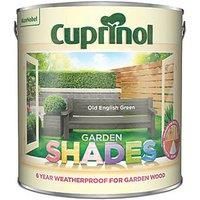 CUPRNOL 5092586 Garden Shades Exterior Woodcare, Old English Green