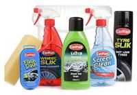 CarPlan Car Wash, Wheel Cleaner, Interior & Glass Cleaner Kit