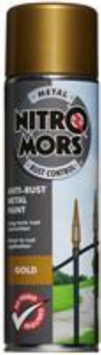 Nitromors Smooth Metal Finish Anti Rust Corrosion S Paint Spray 500ml