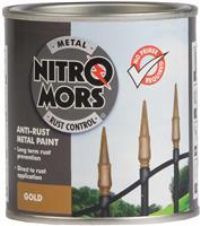 Nitromors Rust Control Anti-Rust Smooth Metal Spray Paint 250ml ALL COLOURS
