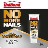 UniBond No More Nails Solvent-free Clear Grab adhesive 90ml