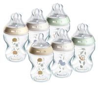 Tommee Tippee 6 X 260Ml Feeding Bottles