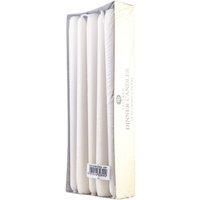 Prices 10 Price's Unwrapped Tapered Wedding Dinner Candles 8hr Burn Time Ivory