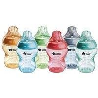 Tommee Tippee Closer to Nature Baby Bottles, Slow-Flow Breast-Like Teat with ...