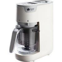 Tommee Tippee Quick Cook 6-in-1 Baby Food Maker with Steam, Blend, Chop, Reheat, Defrost and Sterilising Functions, Perfect for Baby Weaning, 500ml Capacity, White