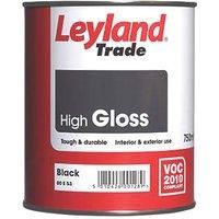 Leyland Trade 264637 High Gloss, Black, 0.75 Liters