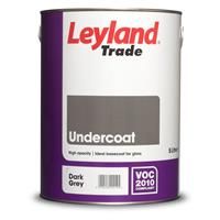 Leyland Trade 264752 Undercoat, Dark Grey, 5 Litre