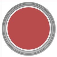 Johnstone/'s - Wall & Ceiling Paint - Rich Red - Silk Finish - Emulsion Paint - Fantastic Coverage - Easy to Apply - Dry in 1-2 Hours - 12m2 Coverage per Litre - 2.5L