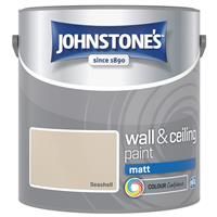 JOHNSTONES RETAIL WALL & CEILING MATT SEASHELL 2.5L